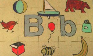 The letter B on a jigsaw 007 300x180 صور حرف b مع كل الاحرف , صور الحروف رومانسية حب