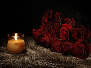 flowers red roses candles light photography candle romantic dark rose love flowers nature beauty bouquet beautiful lovely romance life pretty image 300x225 صور ورود وشموع رومانسية للعشاق, photos flowers and candles romantic