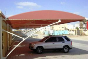 تصاميم مظلات السيارات 2 450x305 300x203 صور اشكال جديدة للمظلات , اشكال جديدة مظلات لحماية السيارات