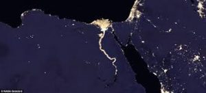 10 102 300x136 صورنهر النيل من الفضاء