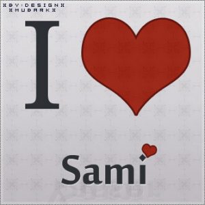 i love sami انا بحب سامي 1 300x300 صور باسم سامي , خلفيات اسم سامي للشباب