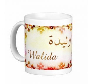 mug tasse prenom arabe feminin walida g 300x288 صور اسم وليدة مزخرف انجليزى , معنى اسم وليدة و شعر و غلاف و رمزيات