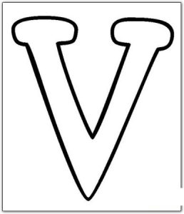 حرف V 3 387x450 258x300 صور حرف V لحروف الاسماء , حرف في وتصميمات مختلفة للحروف